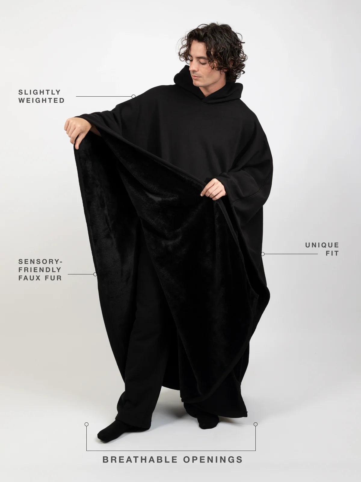 HXHOODLY ROBE